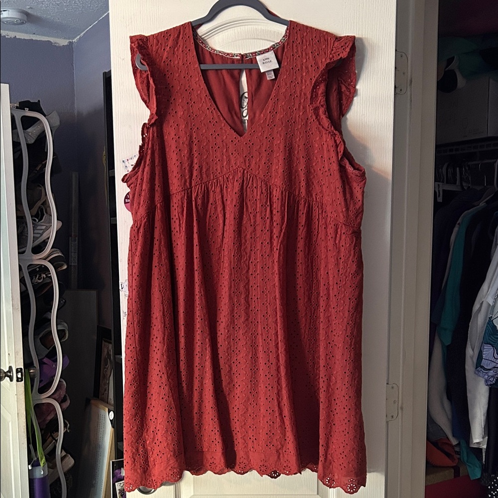 Burnt Orange Dress